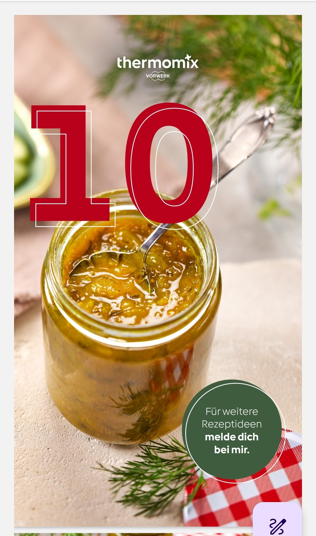 Mehr über den Artikel erfahren Adventstürchen Nr. 10 Gurken-Relish