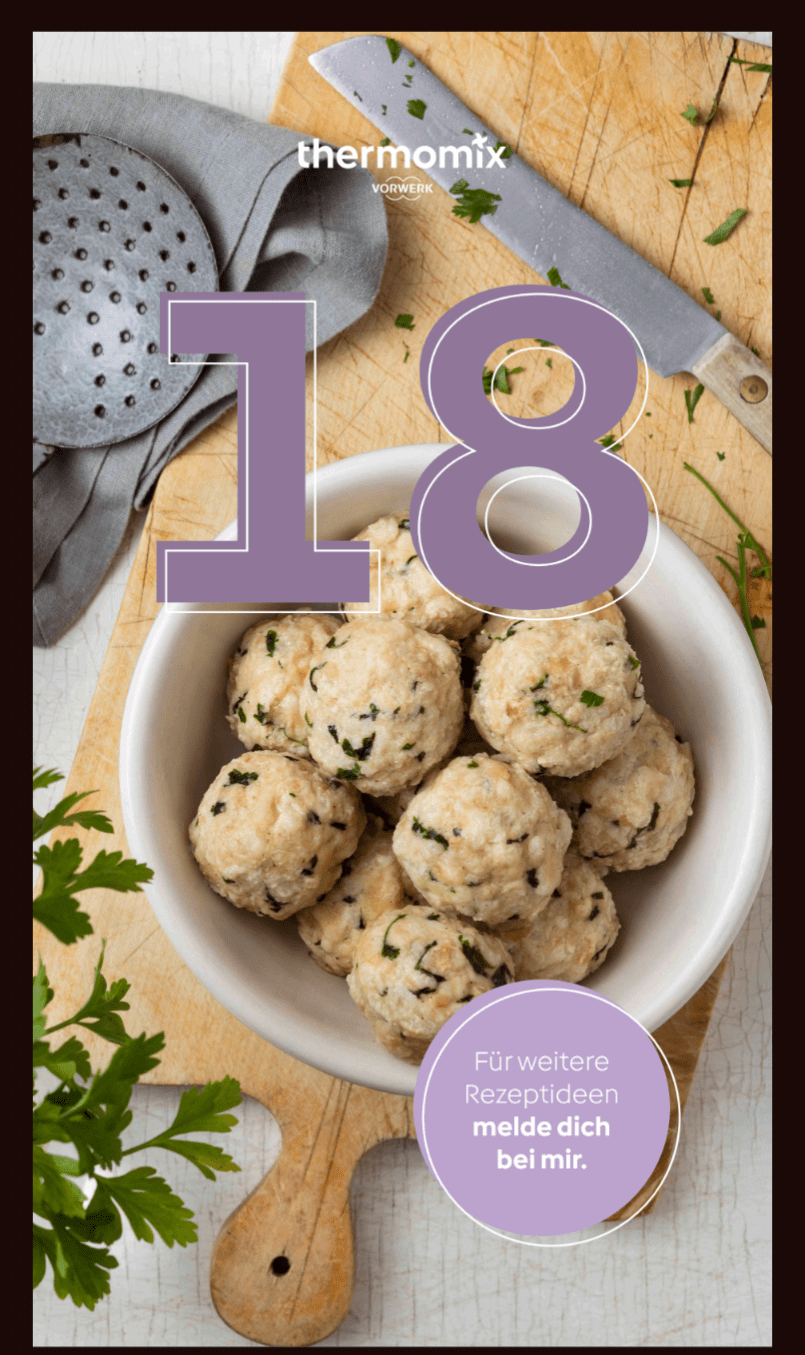 Mehr über den Artikel erfahren Adventstürchen Nr. 18 Omas Semmel-Knödel